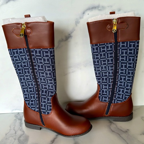 Tommy Hilfiger Girls Andrea Jaelyn Riding Boots - Picture 8 of 10